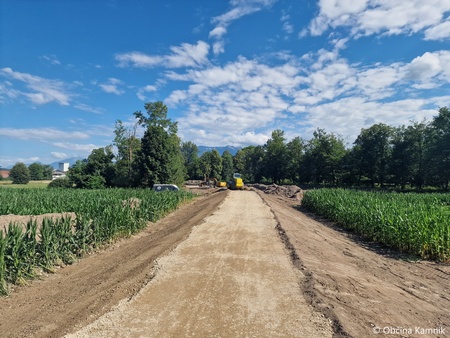 Izgradnja protipoplavnega nasipa Šmarca–Nožice, t. i. etapa 1 (15)